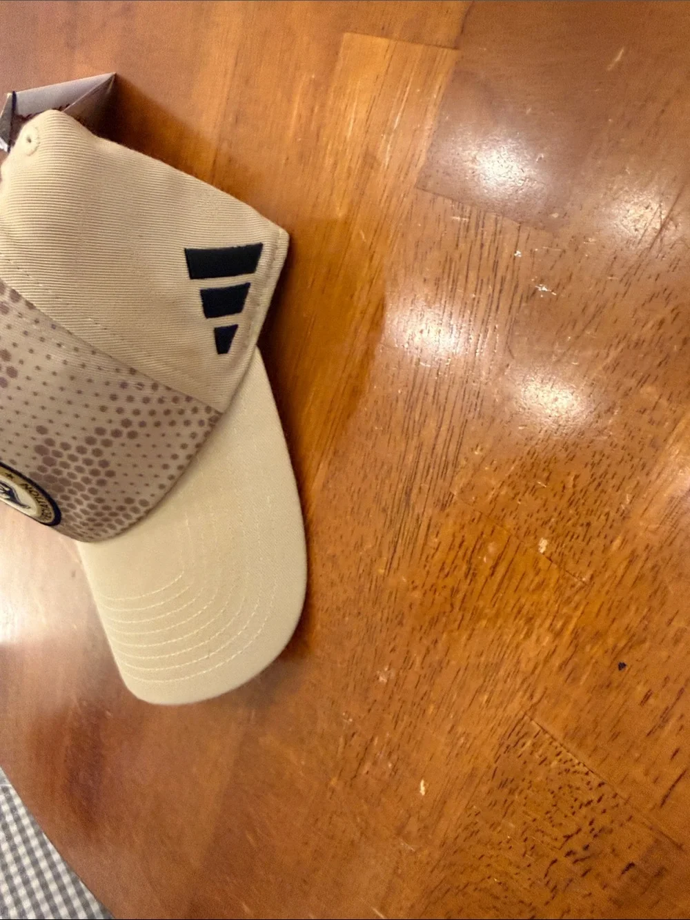adidas Beige Camo Honor & Support Military Appreciation Cap Texas A&M